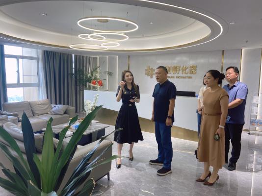 河南廣播電視臺大象新聞中心負責人劉林軍一行蒞臨羲和網絡指導工作